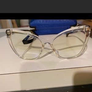 Clear Cat Eye Glasses